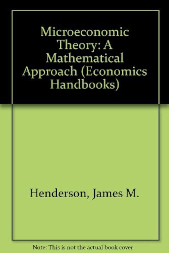 Microeconomice Theory
