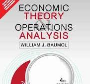 Economic Theory and operations Analysis